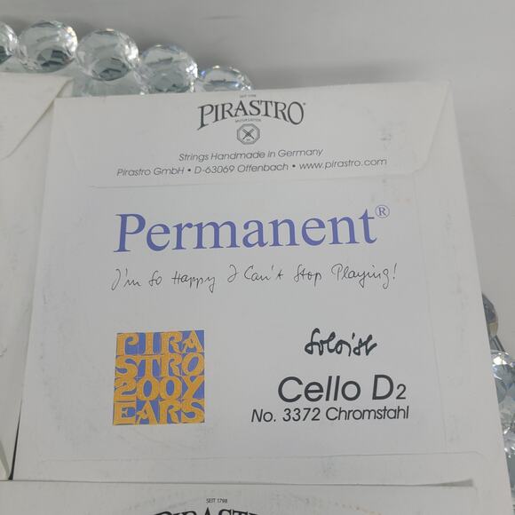 Pirastro Permanent Cello String SET SOLOIST A D G C 4/4 Orchestral Germany NEW - Picture 4 of 6